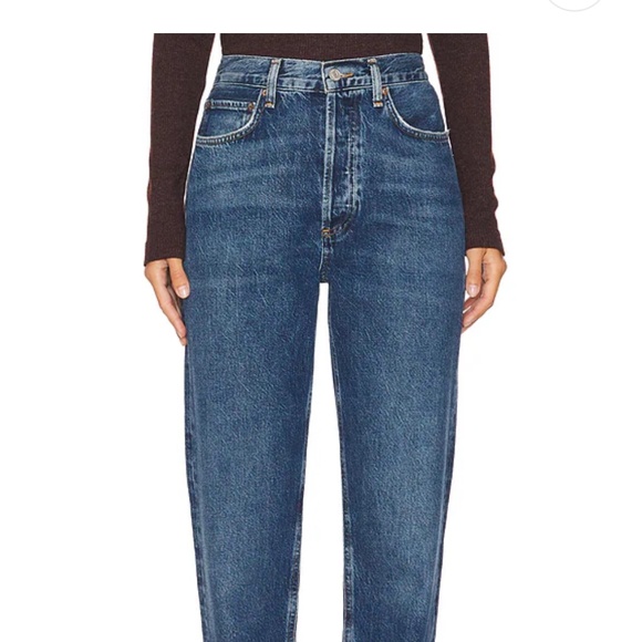 AGOLDE 90s Pinch Waist High Rise Straight Jeans in Control - Picture 2 of 6